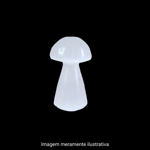 Cogumelo de Selenita - 9cm  - Unidade